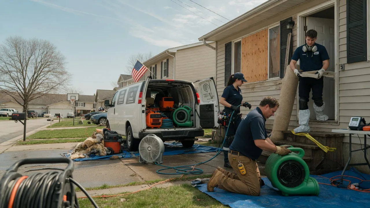 Water Damage Restoration in Ixonia, WI near me